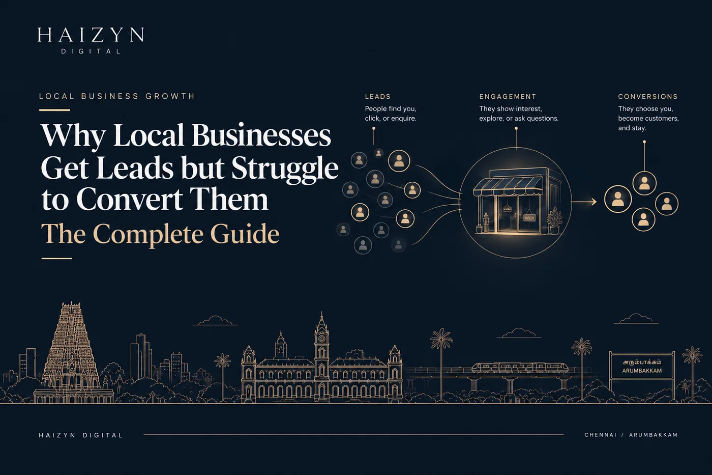 Why local businesses get leads but struggle to convert them — leads, engagement and conversions
